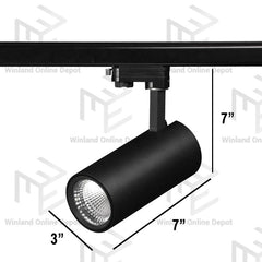 Clifford LED Track Light 30W Daylight Low-Carbon Environment CL-TL30DL