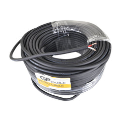 Professional Royal Cord Speaker Wire 2 x 2.5mm2 #14 & 16 x 2mm #16 Copper-Clad Aluminum Black 50M