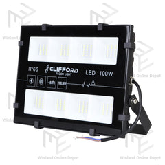 Clifford Energy Saving LED Floodlight 100Watts Daylight FL100WDL