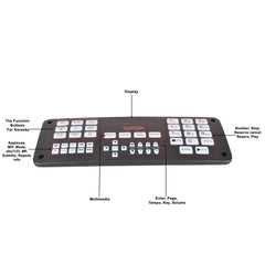 [1027]PLATINUM Platinum Jukebox Keypad 2 for Platinum Piano, Reyna 3/3C & Flute JBK-1000/RY3/3C