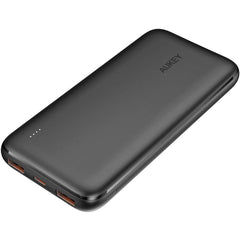 Aukey by Winland Slim 10000mAh Powerbank 12W USB Type C Fast Charge for i Phone, i Pad Samsung