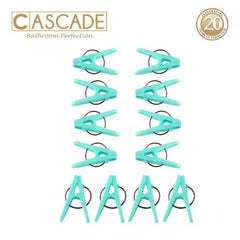 Cascade by Winland Small Clip 12pcs/Set (Green / Blue) GC-3237
