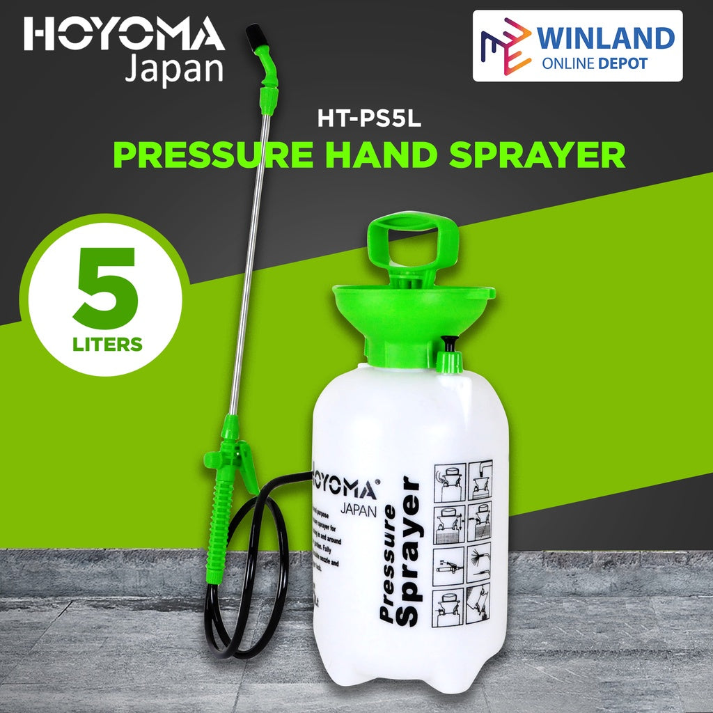Hoyoma japan by Winland Pressure Hand Sprayer Heavy Duty Garden Gardening tools