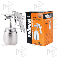 Proman by Winland Germany Tools Air Spray Gun For Base Coat F-75S