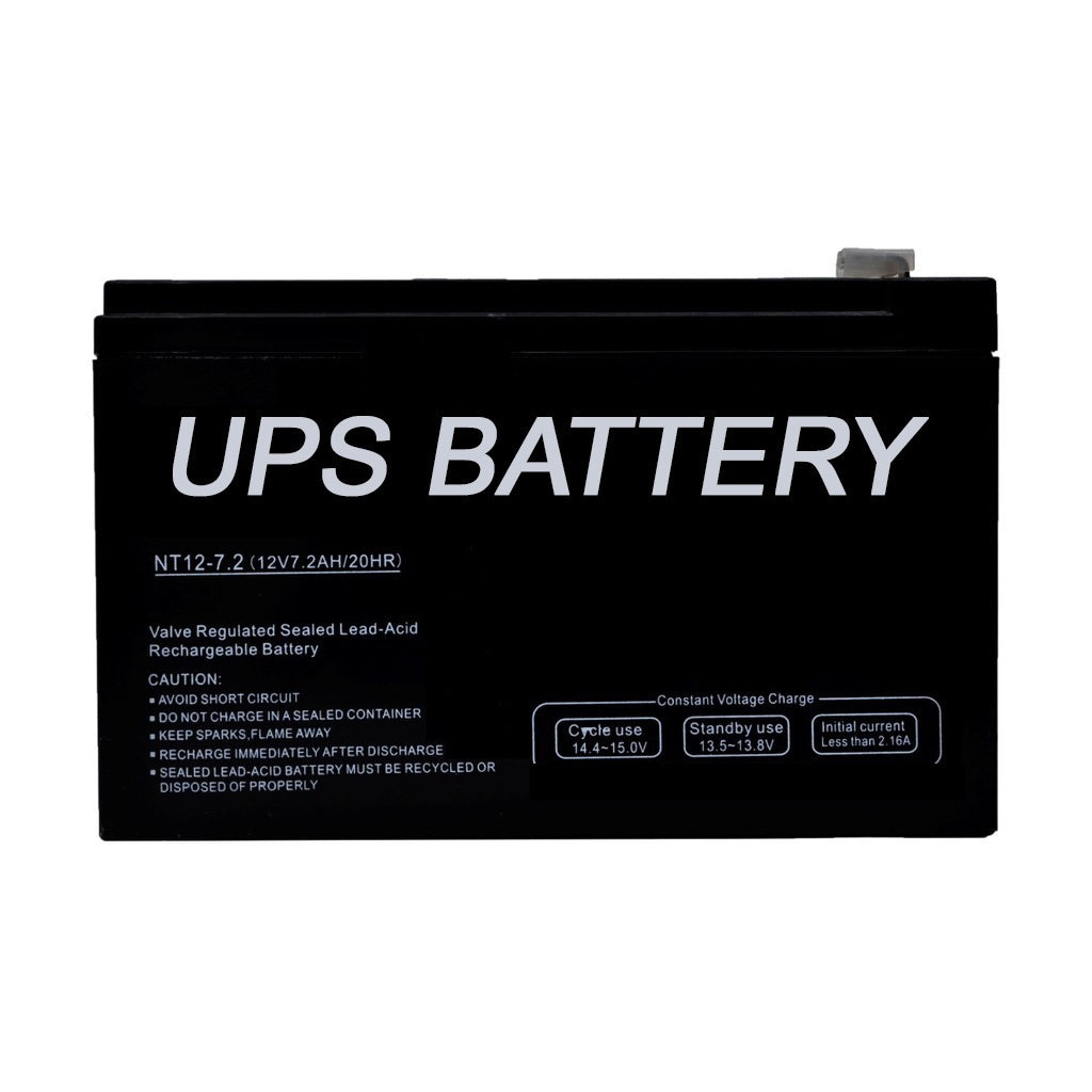 Winland PNSN12V7.2AH Emergency Light and UPS Battery Backup Rechargeable Sealed Lead Acid 12 Volts 12V 7.2AH