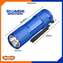 Wadfow Industrial Flashlight 50Lumens WFL2J03