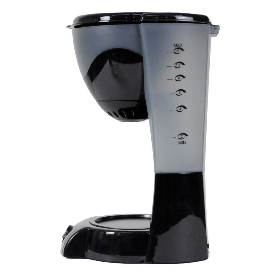 Kyowa by Winland Coffee Maker Coffee Machine 12 Cups w/ Aroma and Anti-Drip Function (Black) KW-1211