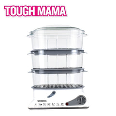 Tough Mama 3-Layer Food Steamer with 10L Capacity NTM-FS2