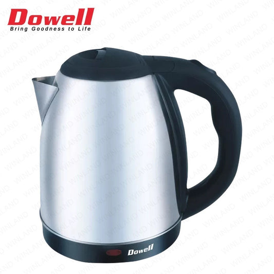 Dowell by Winland Stainless steel Electric Kettle Water Heater 1.8L w/ Auto Shut Off EK-181S