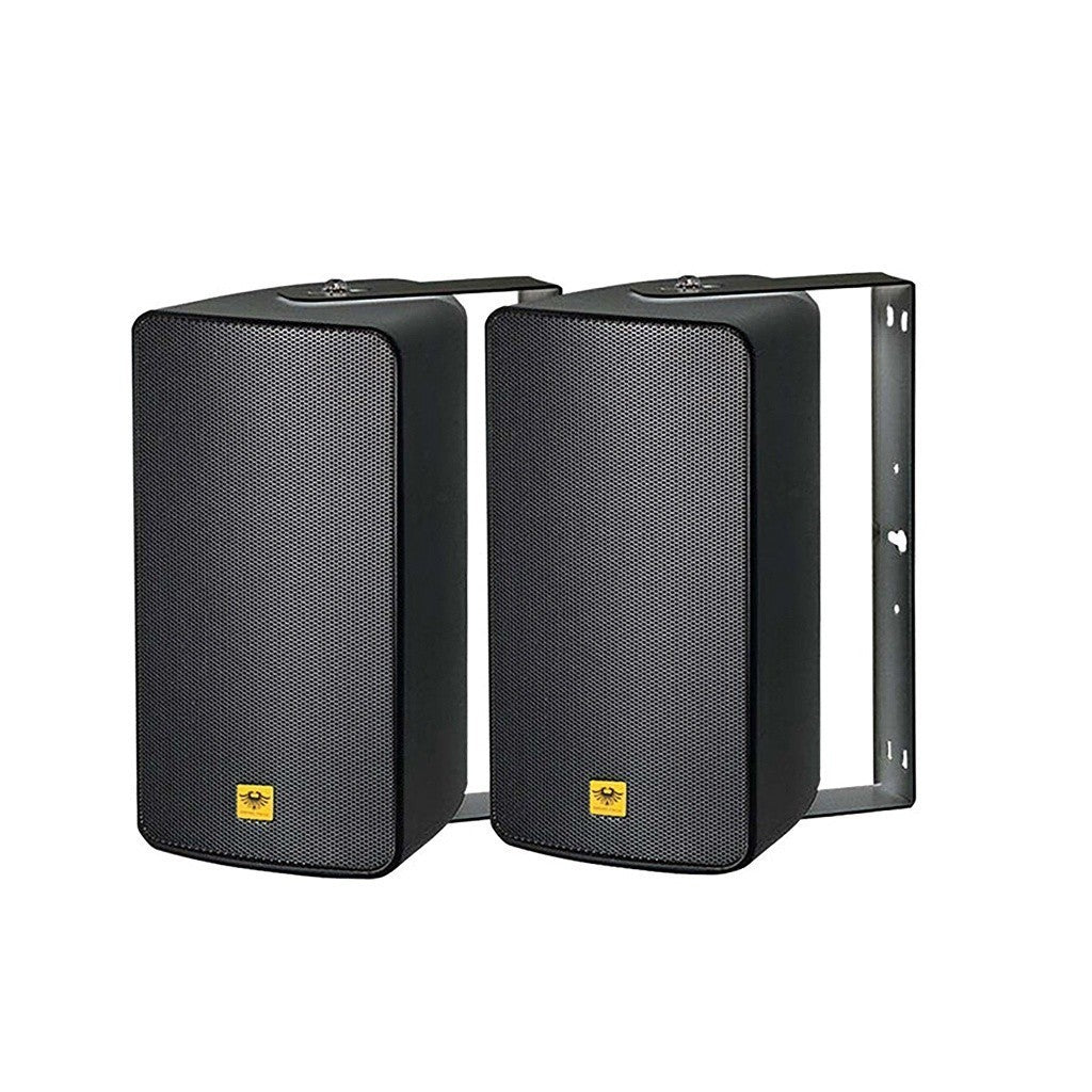 Kevler 2pcs 6.5 Inch 2-Way Full Range Passive Waterproof Wall Mount Speaker 200W AWS-106