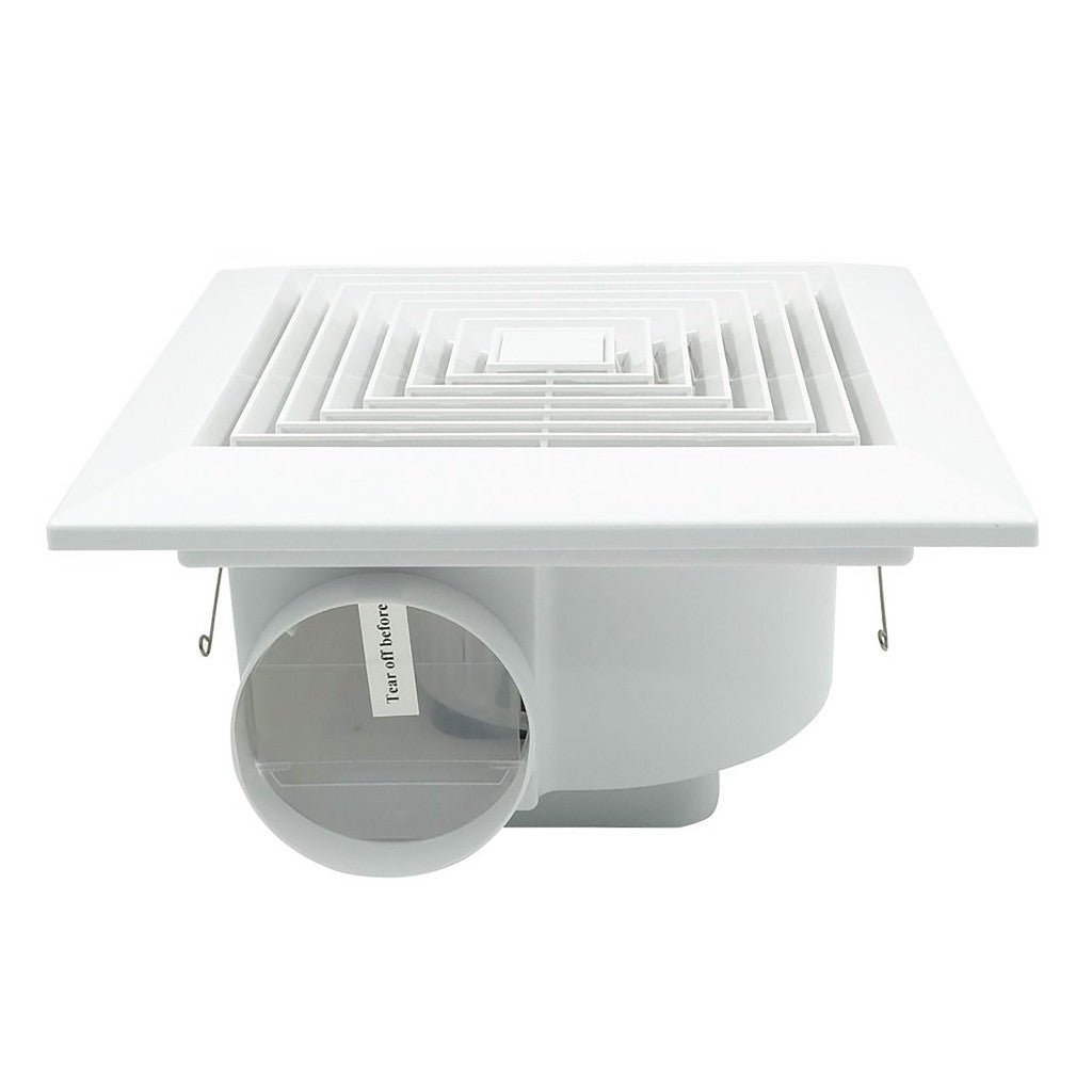 Firefly by Winland 8inch-12inch Ceiling Mounted Exhaust Fan Slim Radial Grille 25W-32W