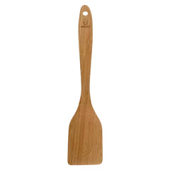 [3799]Eurochef BEC4 12" Heavy Duty Bamboo Turner Kitchen Tool Server Utensil Thick Spatula Spoon