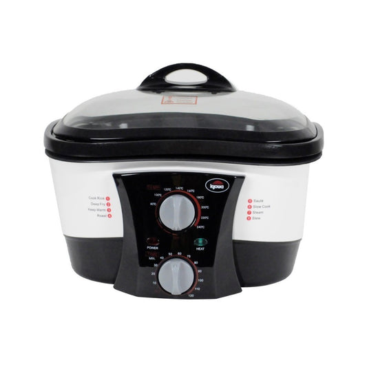 Kyowa by Winland 8 in 1 Multi Cooker Boil,Cook Rice, Deep Fry,Saute, Slow Cook, Stew, Roast KW-3800