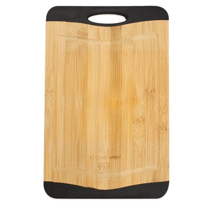 Kitchenpro by Masflex Reversible Non-Slip Bamboo Chopping Board (Small) KN-BS