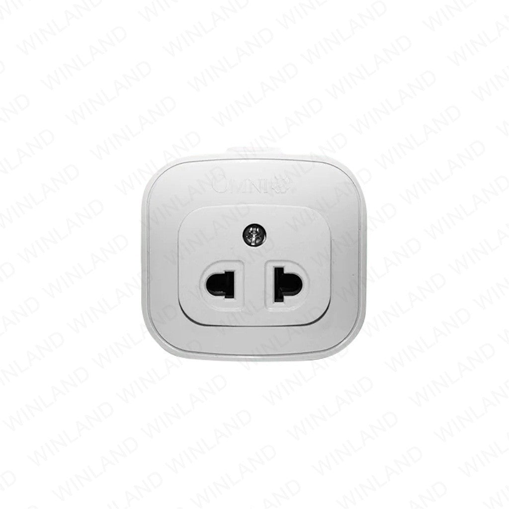 Omni Surface Single Convenience Outlet & Surface Single Tandem Outlet 10A 250V~