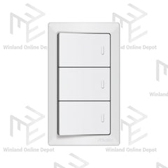 Royu Super Wide Series 3-Gang Switch WS515