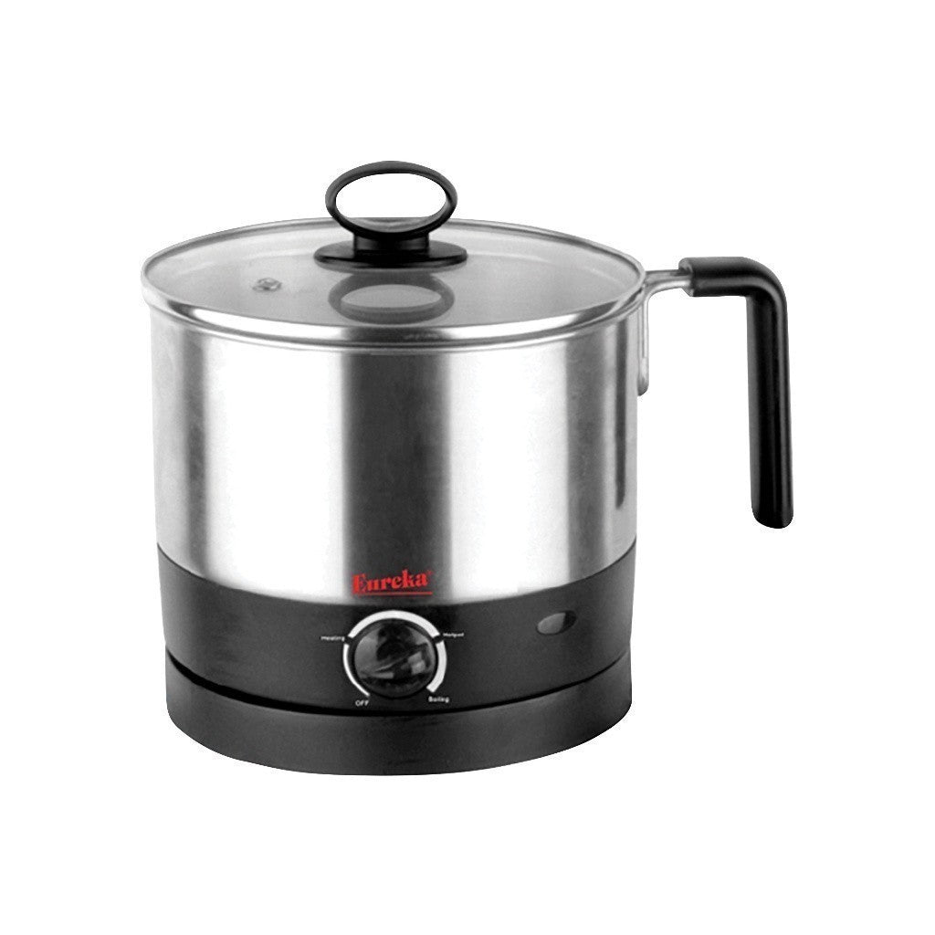 [98]EUREKA 1.5L Multi-Cooker Electric Kettle Water Heater with Stainless Steamer EMC-1.5LS