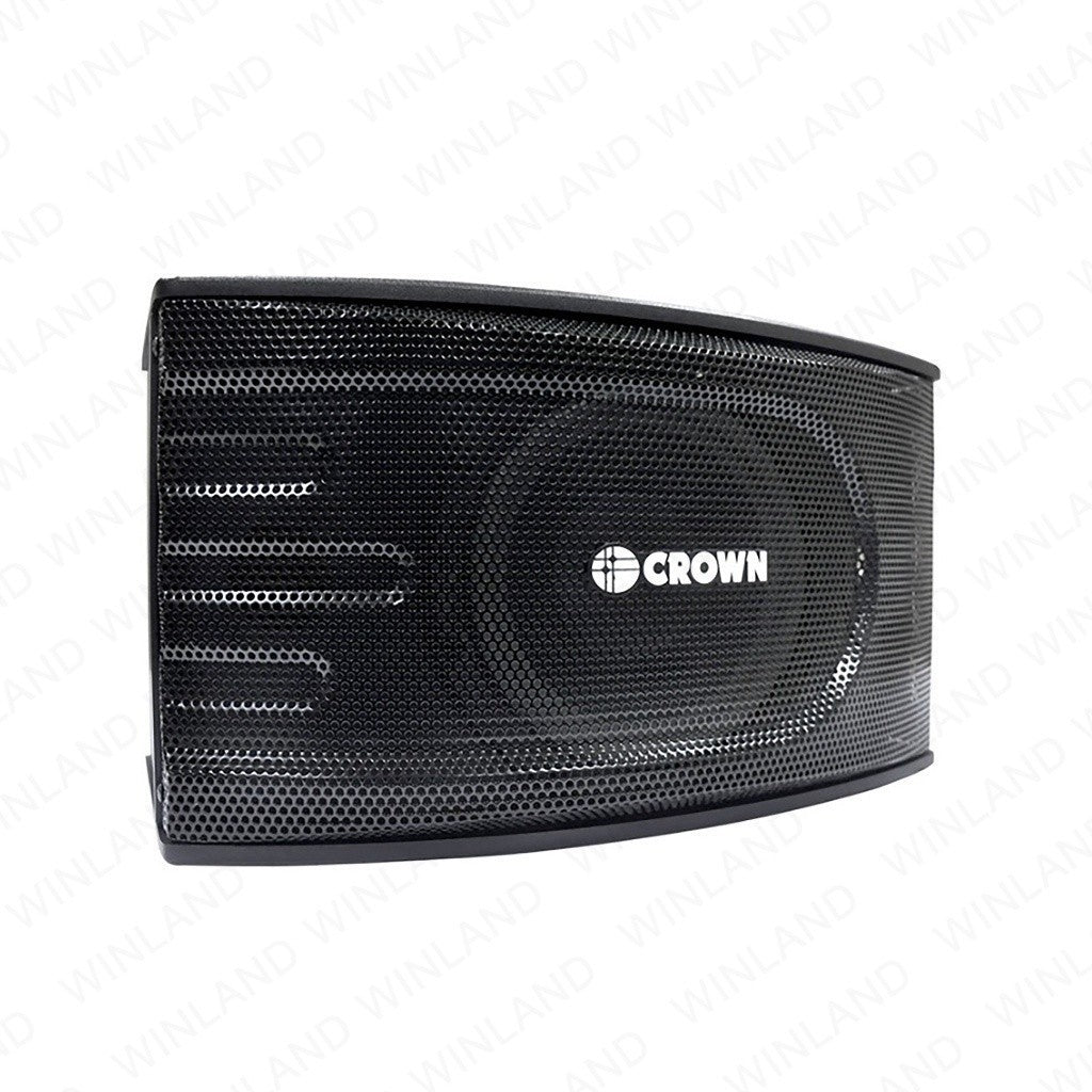 Crown 2-WAY Baffles*2 with Amplifier (Wooden Cabinet) 8” Woofer + 3”Tweeter 2Cha. BFA-826