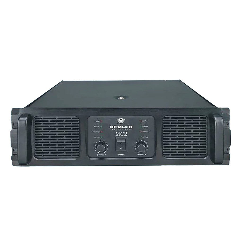 Kevler 1500W x 2 8ohms Professional Power Amplifier MC-2