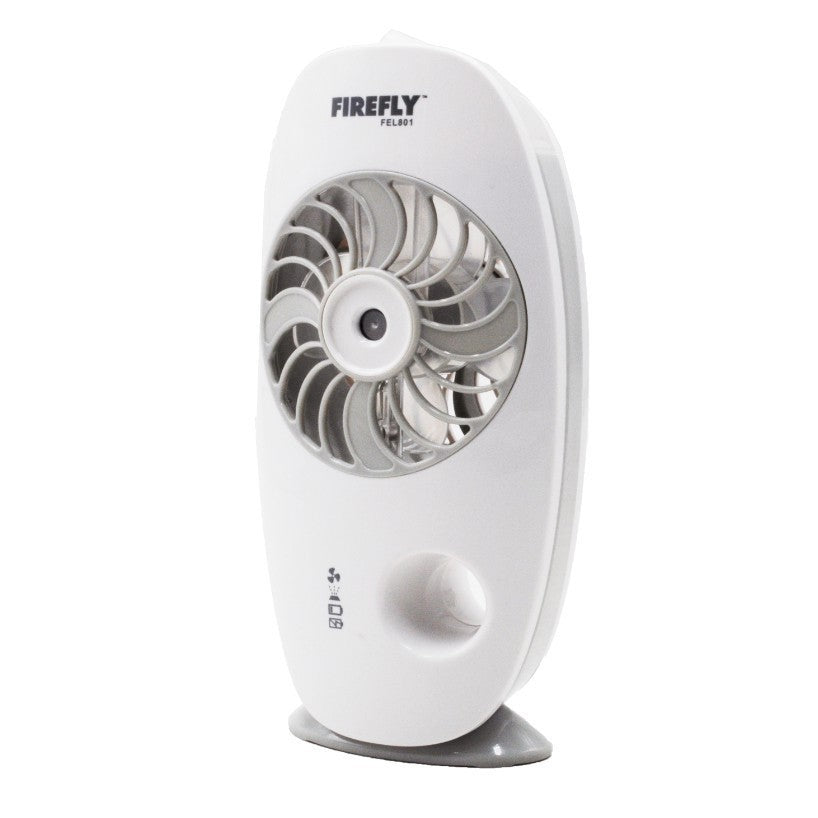 Firefly 3" Multifunctional Handy Mist Fan FEL801 with Built-in Rechargeable Battery