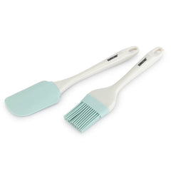 Eurochef by Winland 1Pc Silicone Spatula And 1Pc SIlicone Pastry Brush Perfect For Baking