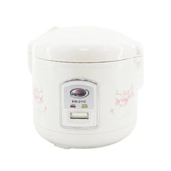 Kyowa 1.2L serves 4-6cups Automatic Jar-Type Rice Cooker w/ Steamer 500w KW-2112(WHT)