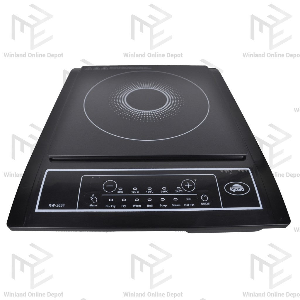 Kyowa by Winland KW-3634 Induction Cooker with Pre-Set and Adjustable Temp Setting