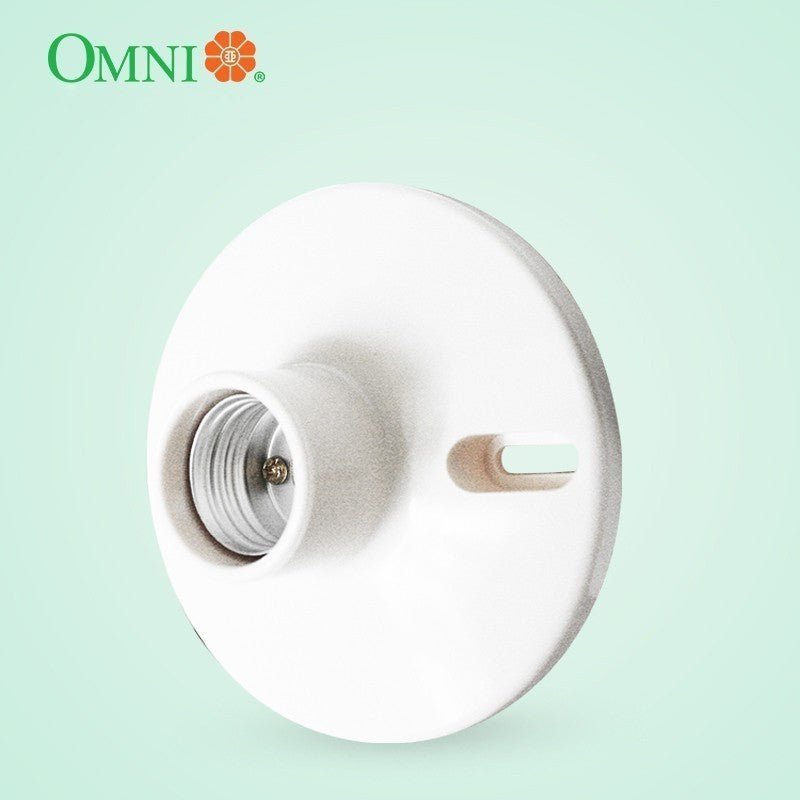 Omni by Winland E27 Ceiling Bulb Light Receptacle 4 1/4" Diameter with screw E27-040