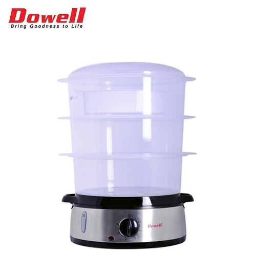 Dowell by Winland 14 Liters Capacity 3-Tier Siomai / Siopao Food Steamer 800 Watts FS-180