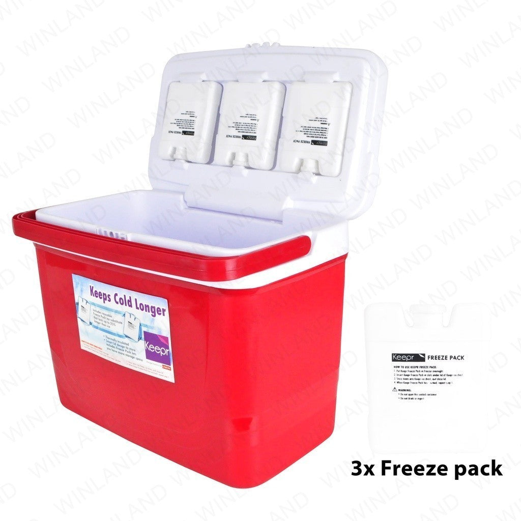 Union Insulated Ice Chest Box 15Liters with Freeze Pack UGIC-15L