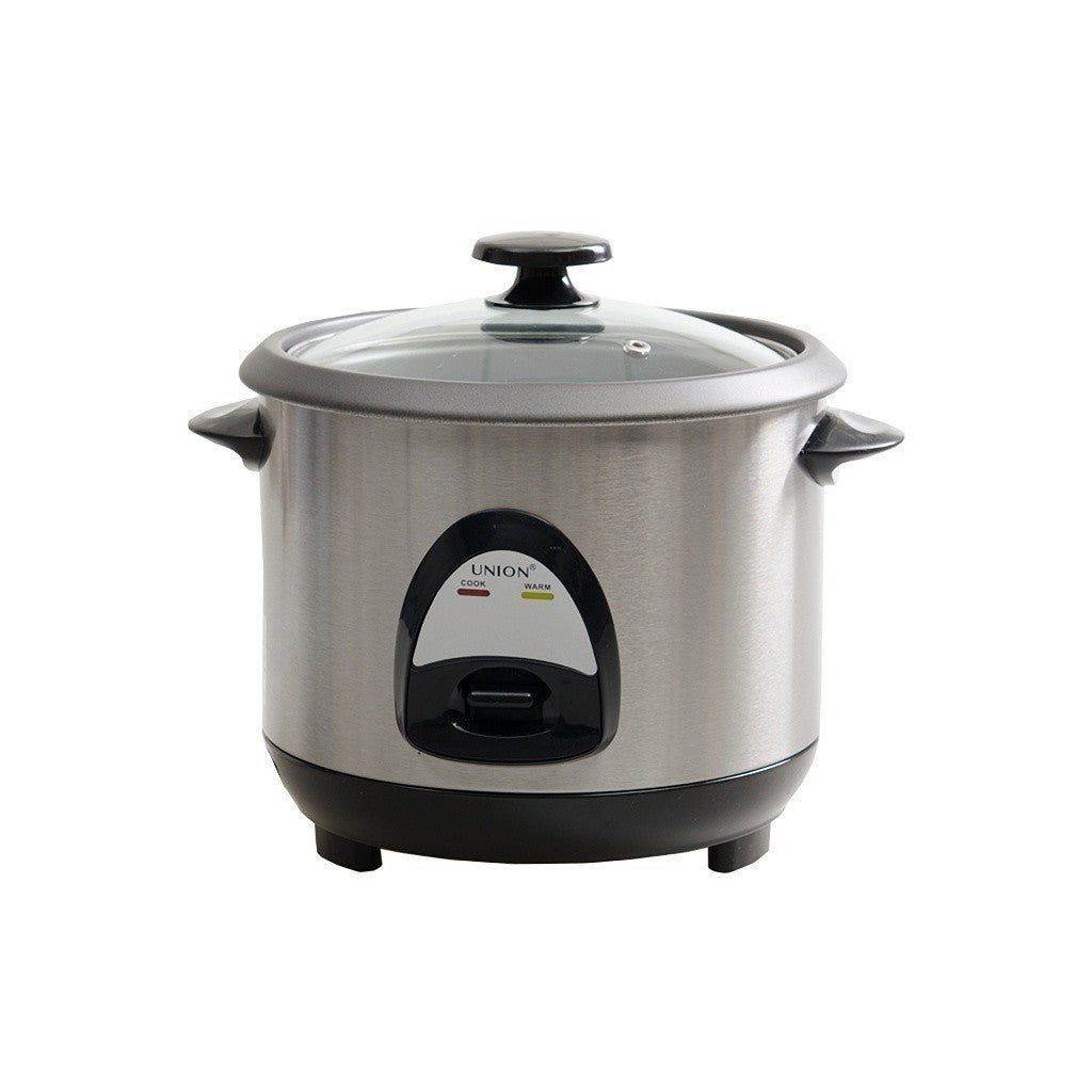 Union 1.0Liters Tempered Glass Stainless Rice Cooker UGRC-135