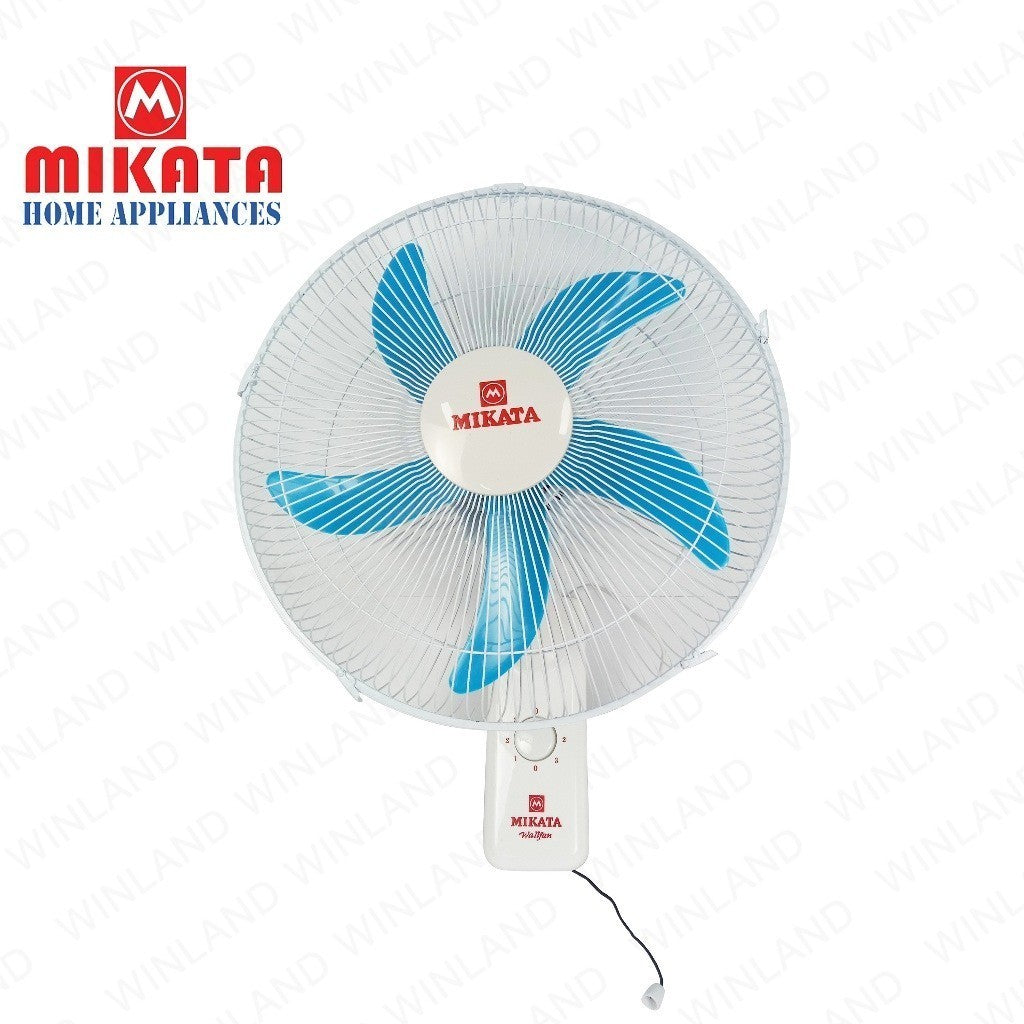 Mikata Economy Series 16inch/405mm Wall Fan/Electric Fan 45W (5-Blades) MIK-MWF-1687