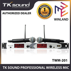 TK Sound Original Professional UHF Wireless Microphone Mic TWM-201 *WINLAND*