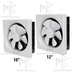 Hanabishi Wall Exhaust Fan High Quality Wall Mounted 10 inches & 12 inches HEF10/ HEF12