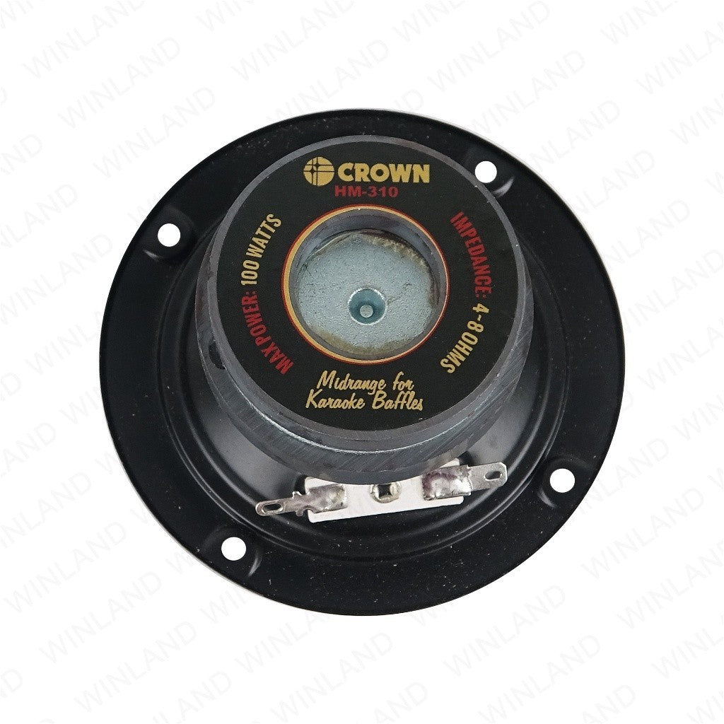 Crown 3inch 100W Midrange for Karaoke Baffles 4-8ohms HM-310 (1)piece per order