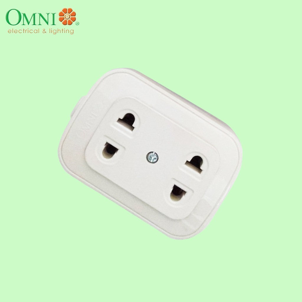 Omni by Winland Surface 2 Gang Convenience outlet 10A | 250V Original WSO-002