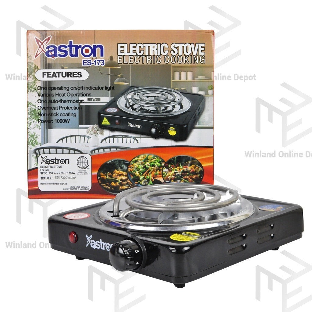 Astron by Winland Electric Stove Single Burner | Electric Cooking ES-173