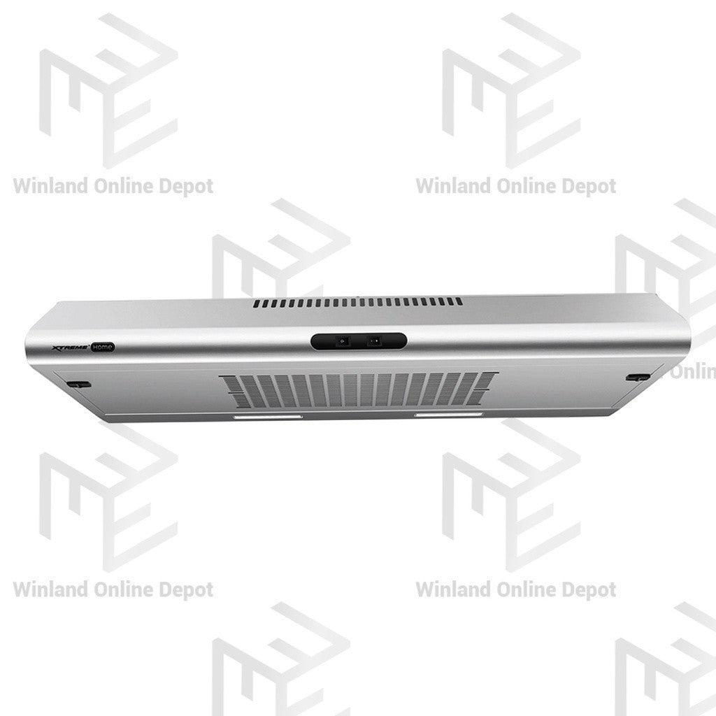 Xtreme HOME 90cm Rangehood Wall-mount Stainless Steel 3-Speed Push Button w/ LED Light