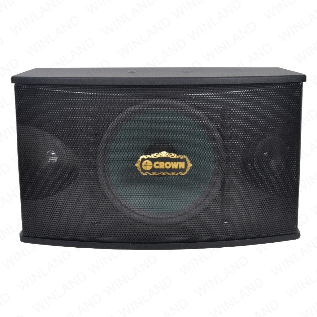 Crown by Winland 2pcs 3-Way Karaoke Speaker System 500 Watts BF-105