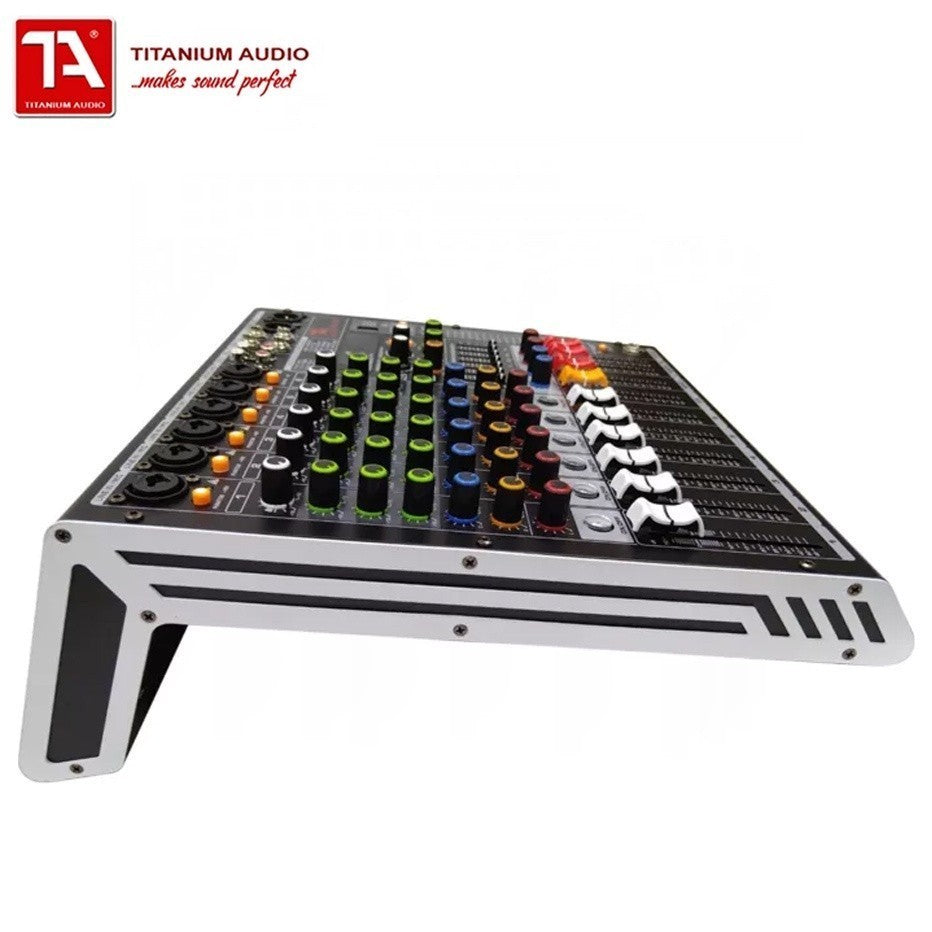 Titanium Audio MG 6BT 6 Channel Audio Mixer with 7-Band Equalizer 32-BIT DSP Effects