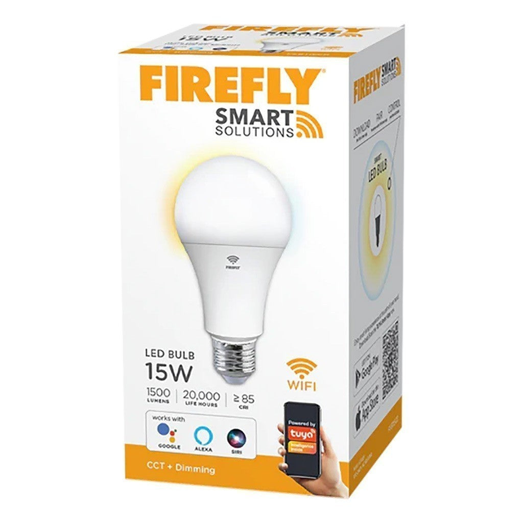 Firefly by Winland Smart Solutions LED Bulb 15W (CCT + DIMMING) FSB115CD