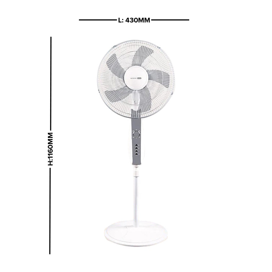 Xtreme HOME 16inches Electric Fan | Stand Fan XH-EF-SF16