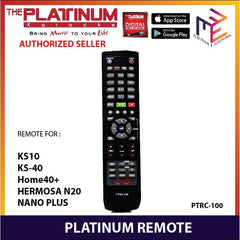 Platinum by Winland Karaoke Handheld Remote Control for KS10 / KS40 Junior 2/ K-Box 2 PTRC-100