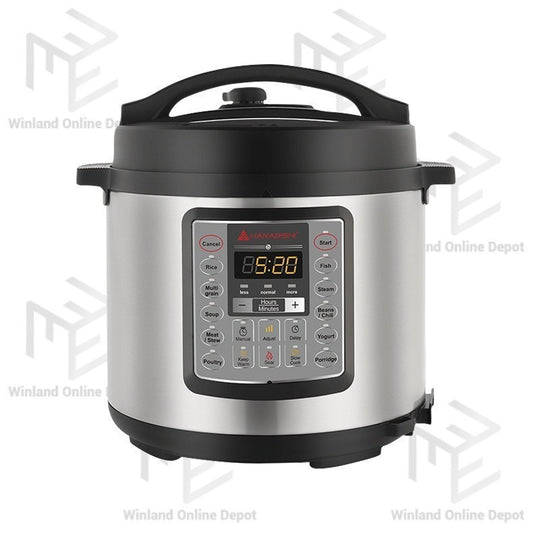 Hanabishi by Winland 10 in 1 Multifunction Digital Display Electric Pressure Cooker 5.7L HDIGPC10IN1