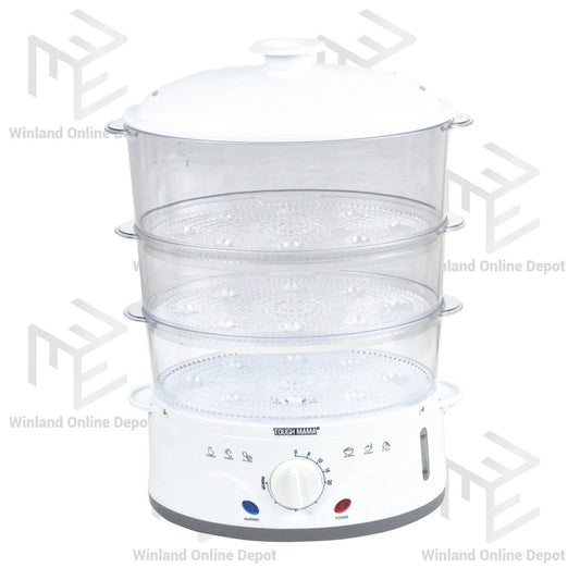 Tough Mama by Winland 3-Layer Food Steamer with 9L Capacity NTM-FS1