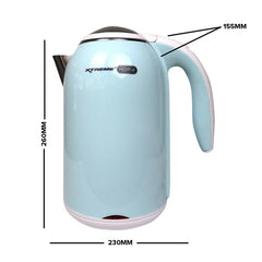 Xtreme HOME 1.7L 360° Rotation Design Cordless Electric Kettle 1950W XH-KT-DWOPH17(BLU)