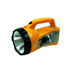 Firefly Lighting Powerful LED Torch Lamp Flashlight with AM/FM Radio FEL548