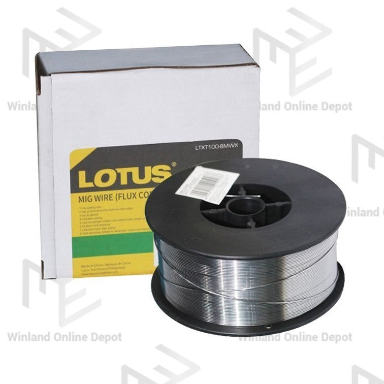 Lotus Mig Wire Flux Cored 1kg / 0.8mm for Metal Mig Welding LTXT100-8MWX