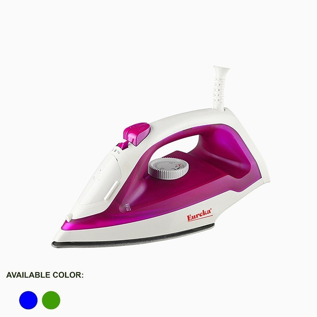 Eureka Non-stick coated sole plate Steam Iron with Powerful sprayer EDI-HB S