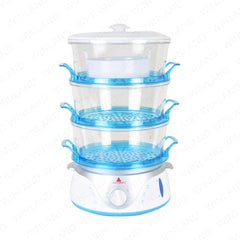 Hanabishi 3-Layer Electric Food Steamer w/ Free Plastic Container HFS-45